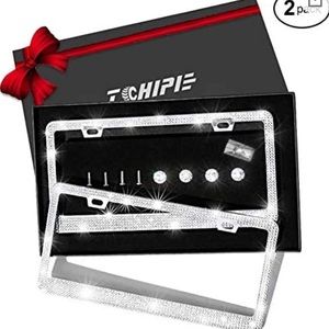 Diamond License Plate Frame